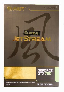 Упаковка видеокарты Palit GTX 780 Super Jetstream