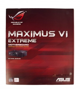 Упаковка материнской платы ASUS Maximus VI Extreme