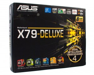 Упаковка материнской платы ASUS X79 Deluxe